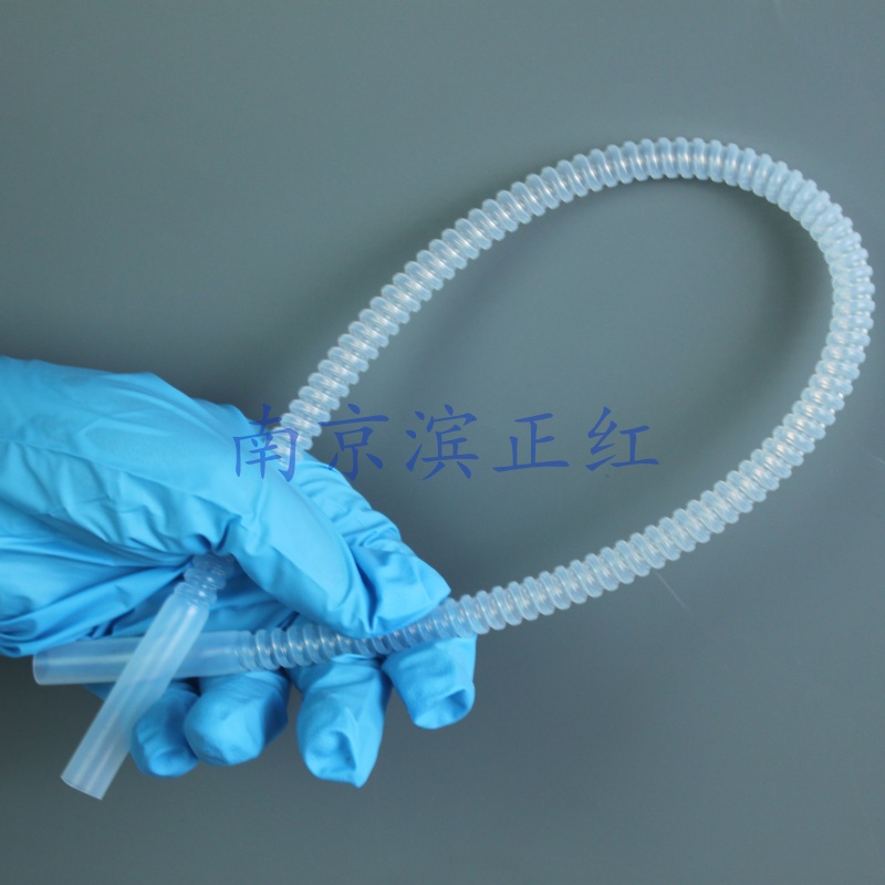 PFA波纹管半导体专用透明带平头PFA管耐腐蚀耐高温8*10